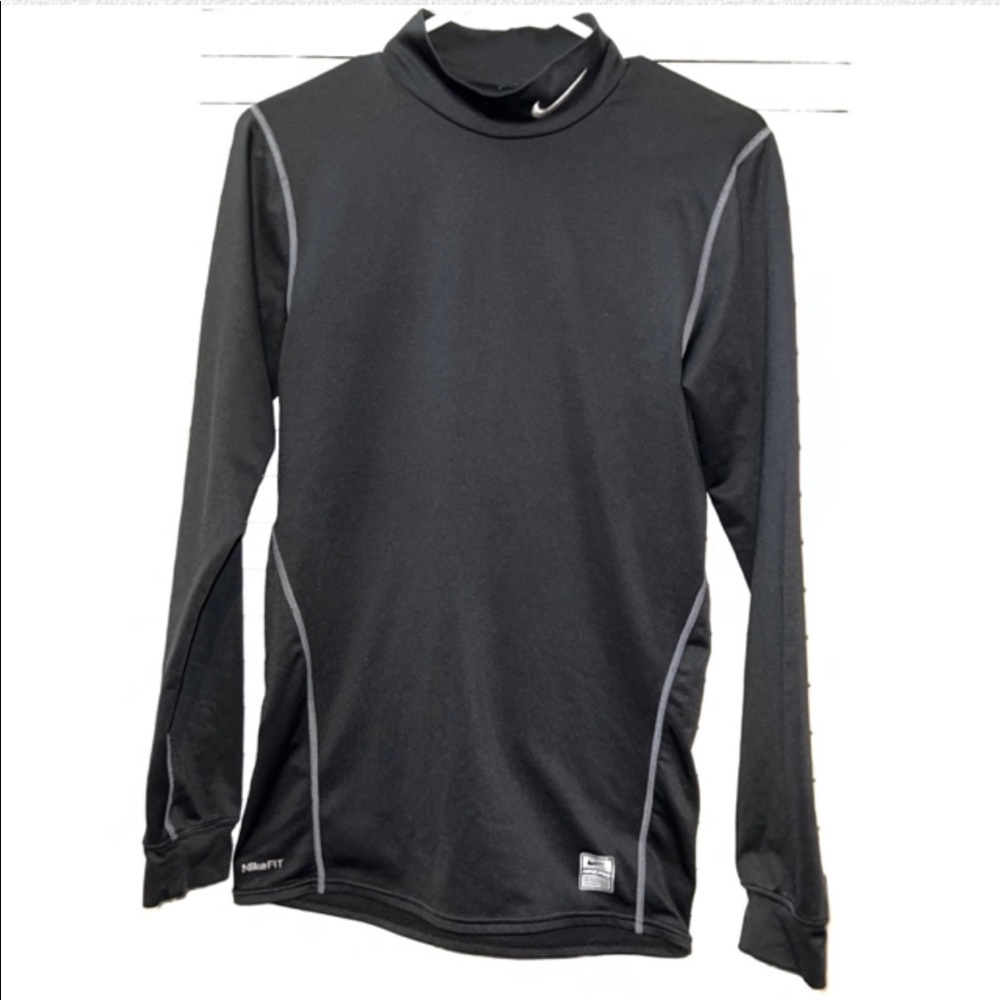 Nike Pro Warm Men’s Compression Long Sleeve Size M
Black & gray